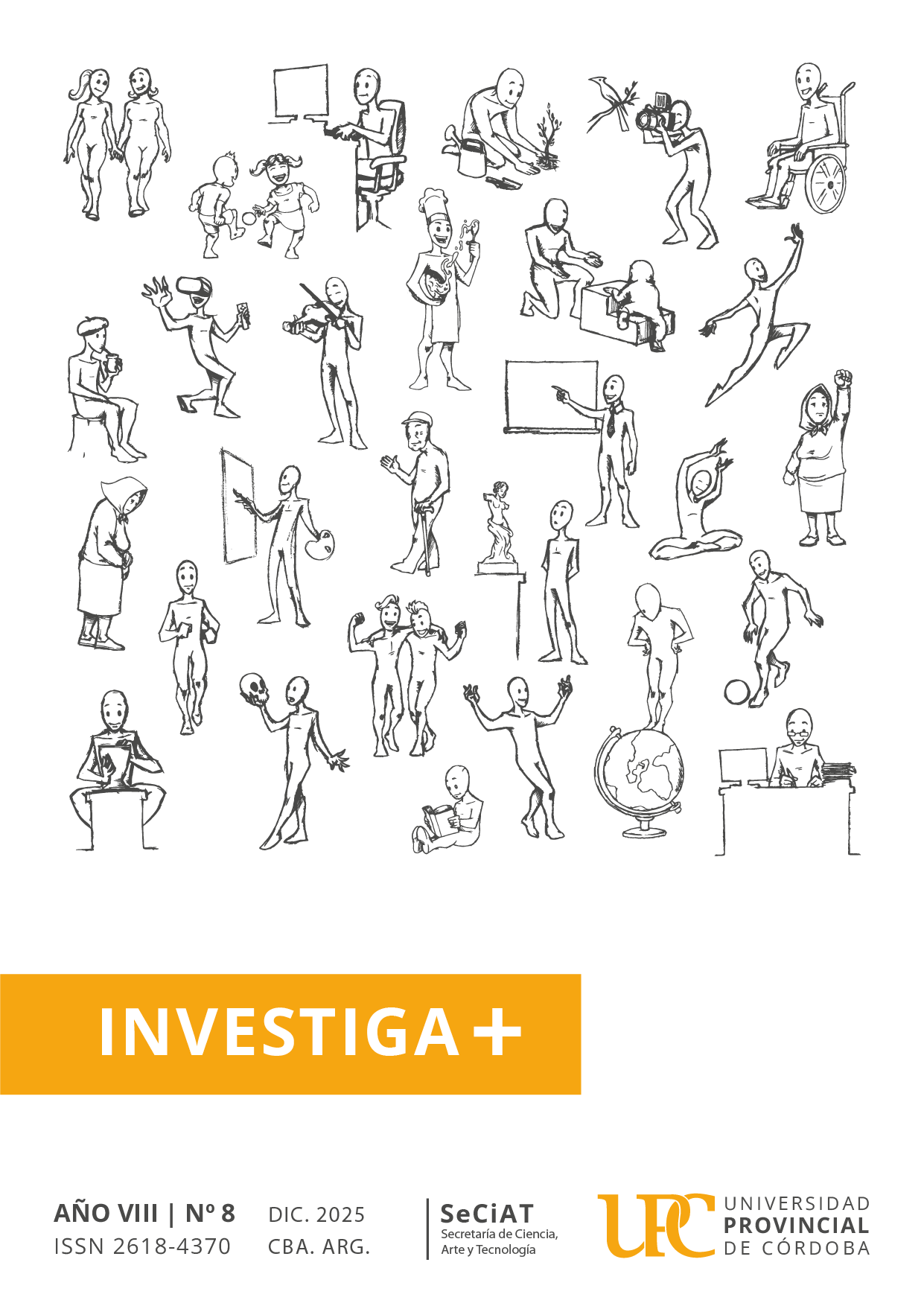 					View Vol. 8 No. 8 (2025): Investiga+ Año 8
				